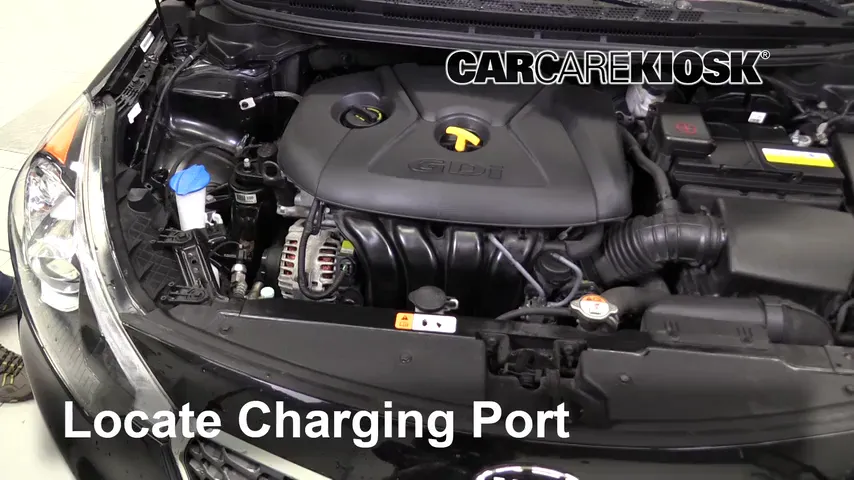 2015 Kia Forte5 EX 2.0L 4 Cyl. Air Conditioner Recharge Freon
